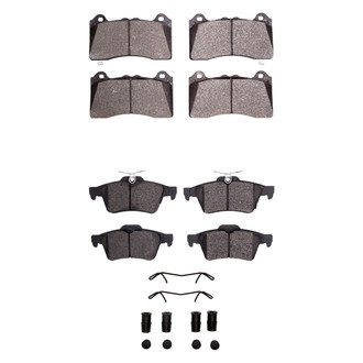R1 Concepts® - Ceramic Front and Rear Brake Pad Set