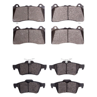 R1 Concepts® - Ceramic Front and Rear Brake Pad Set