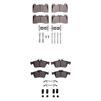 R1 Concepts® - Ceramic Front and Rear Brake Pad Set