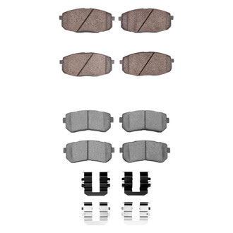 R1 Concepts® - Ceramic Front and Rear Brake Pad Set