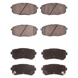 R1 Concepts® - Ceramic Front and Rear Brake Pad Set