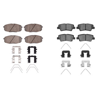 R1 Concepts® - Ceramic Front and Rear Brake Pad Set