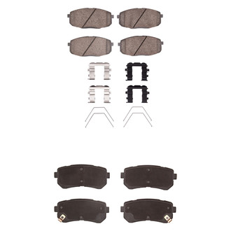 R1 Concepts® - Ceramic Front and Rear Brake Pad Set