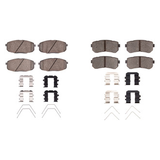 R1 Concepts® - Ceramic Front and Rear Brake Pad Set