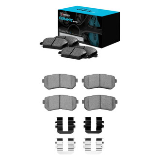 R1 Concepts® - Ceramic Front and Rear Brake Pad Set