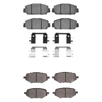 R1 Concepts® - Ceramic Front and Rear Brake Pad Set