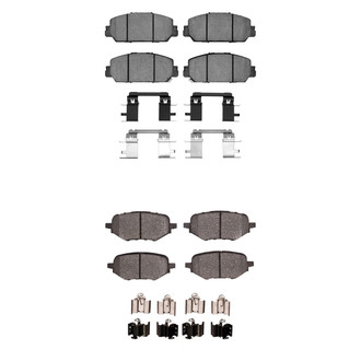 R1 Concepts® - Ceramic Front and Rear Brake Pad Set