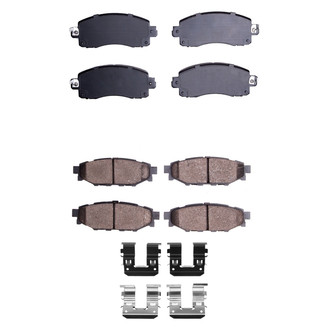 R1 Concepts® - Ceramic Front and Rear Brake Pad Set