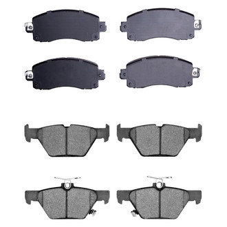 R1 Concepts® - Ceramic Front and Rear Brake Pad Set