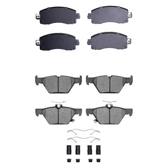 R1 Concepts® - Ceramic Front and Rear Brake Pad Set