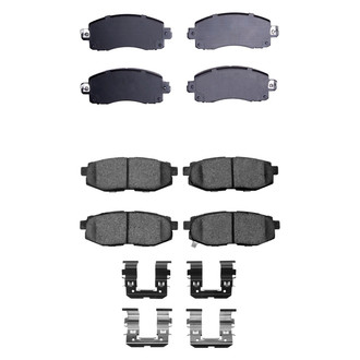 R1 Concepts® - Ceramic Front and Rear Brake Pad Set