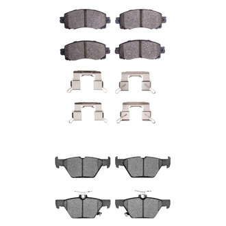 R1 Concepts® - Ceramic Front and Rear Brake Pad Set