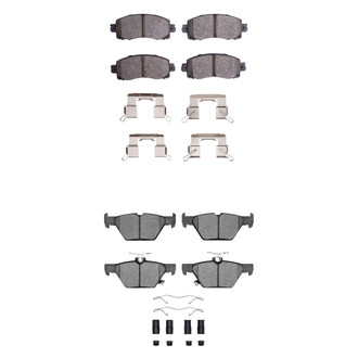 R1 Concepts® - Ceramic Front and Rear Brake Pad Set