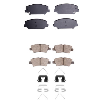 R1 Concepts® - Ceramic Front and Rear Brake Pad Set