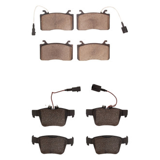 R1 Concepts® - Ceramic Front and Rear Brake Pad Set