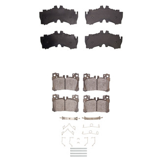 R1 Concepts® - Ceramic Front and Rear Brake Pad Set