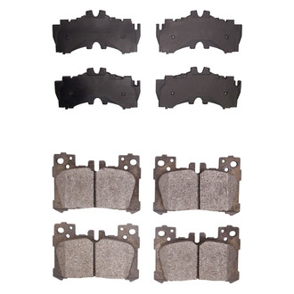 R1 Concepts® - Ceramic Front and Rear Brake Pad Set