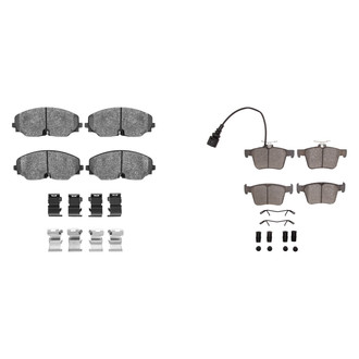 R1 Concepts® - Ceramic Front and Rear Brake Pad Set