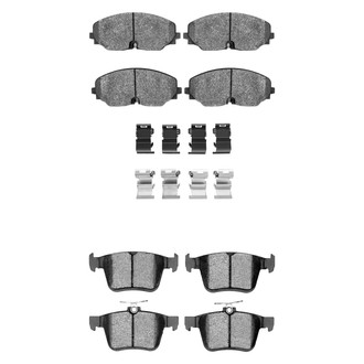 R1 Concepts® - Ceramic Front and Rear Brake Pad Set