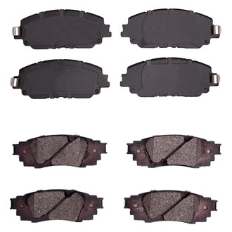 R1 Concepts® - Ceramic Front and Rear Brake Pad Set