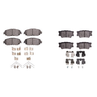 R1 Concepts® - Ceramic Front and Rear Brake Pad Set