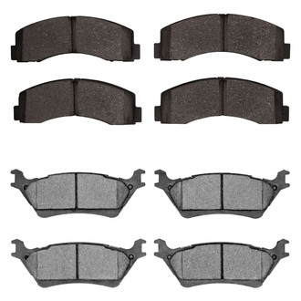 R1 Concepts® - Ceramic Front and Rear Brake Pad Set