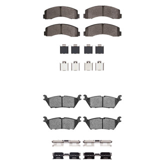 R1 Concepts® - Ceramic Front and Rear Brake Pad Set