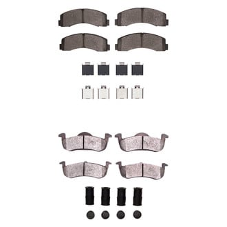 R1 Concepts® - Ceramic Front and Rear Brake Pad Set