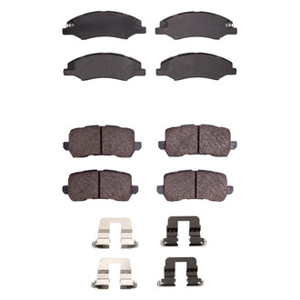 R1 Concepts® - Ceramic Front and Rear Brake Pad Set