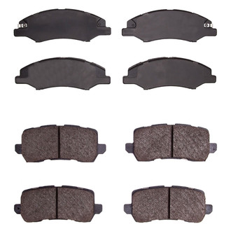 R1 Concepts® - Ceramic Front and Rear Brake Pad Set