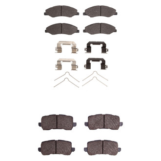 R1 Concepts® - Ceramic Front and Rear Brake Pad Set