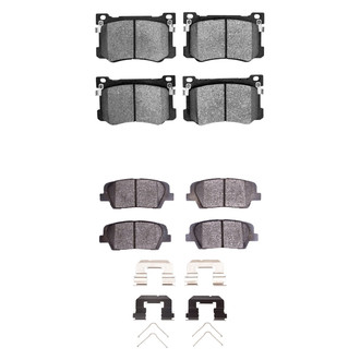 R1 Concepts® - Ceramic Front and Rear Brake Pad Set