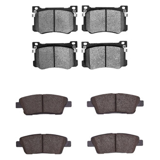 R1 Concepts® - Ceramic Front and Rear Brake Pad Set