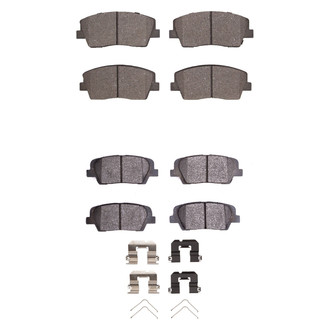 R1 Concepts® - Ceramic Front and Rear Brake Pad Set