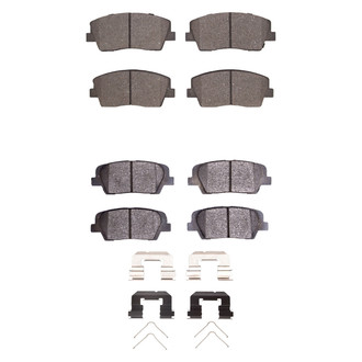 R1 Concepts® - Ceramic Front and Rear Brake Pad Set