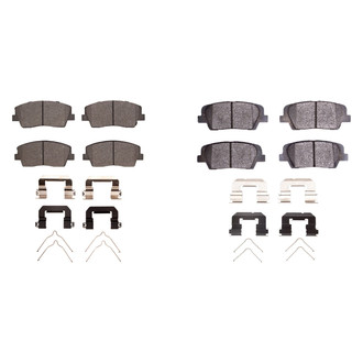 R1 Concepts® - Ceramic Front and Rear Brake Pad Set