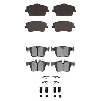 R1 Concepts® - Ceramic Front and Rear Brake Pad Set