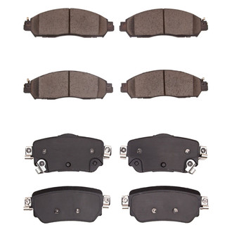 R1 Concepts® - Ceramic Front and Rear Brake Pad Set