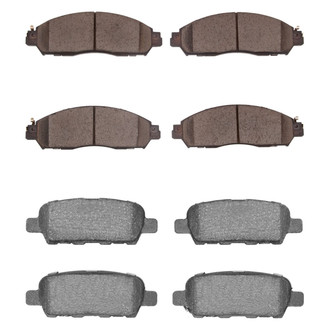 R1 Concepts® - Ceramic Front and Rear Brake Pad Set