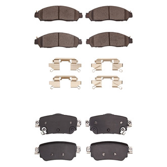 R1 Concepts® - Ceramic Front and Rear Brake Pad Set