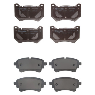 R1 Concepts® - Ceramic Front and Rear Brake Pad Set