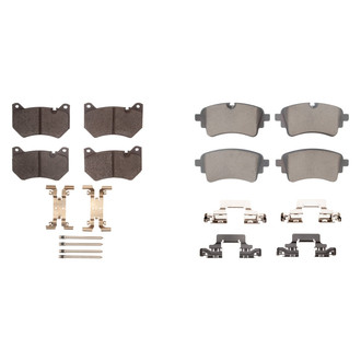 R1 Concepts® - Ceramic Front and Rear Brake Pad Set