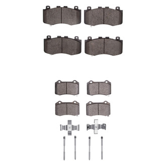 R1 Concepts® - Ceramic Front and Rear Brake Pad Set