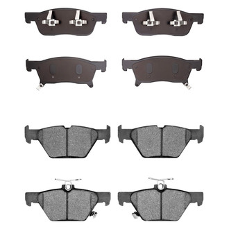 R1 Concepts® - Ceramic Front and Rear Brake Pad Set
