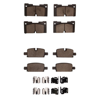 R1 Concepts® - Ceramic Front and Rear Brake Pad Set