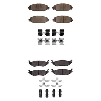 R1 Concepts® - Ceramic Front and Rear Brake Pad Set