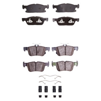 R1 Concepts® - Ceramic Front and Rear Brake Pad Set