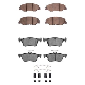 R1 Concepts® - Ceramic Front and Rear Brake Pad Set