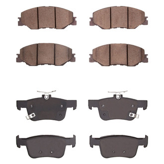 R1 Concepts® - Ceramic Front and Rear Brake Pad Set