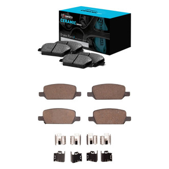 R1 Concepts® - Ceramic Front and Rear Brake Pad Set